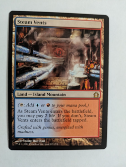 Steam Vents Return to Ravnica MTG NM Free shipping with tracking - Image 1