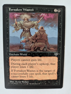 Forsaken Wastes Mirage MTG NM Free shipping with tracking - Image 1