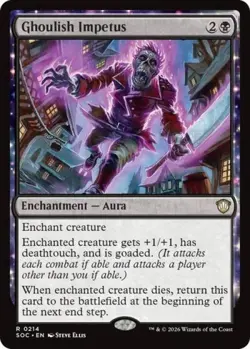 ~ Ghoulish Impetus ~ NM ~ Commander: Secrets of Strixhaven ~ MTG ~ - Image 1