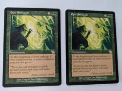 2 Epic Struggle Judgement MTG NM Free shipping with tracking - Image 1