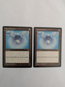 2 Pearl Medallion Tempest MTG NM Free shipping with tracking - Image 1