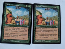 2 Seeds of Innocence Mirage MTG NM Free shipping with tracking - Image 1