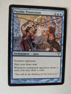 Psychic Possession Dissension MTG NM Free shipping with tracking - Image 1