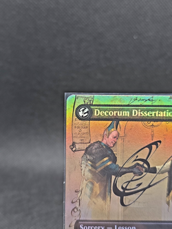 Decorum Dissertation Borderless 292 MTG SOS M NM Foil - Image 2
