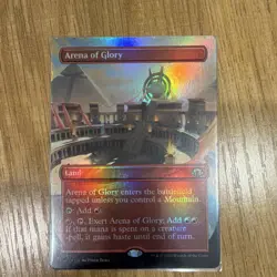 Arena of Glory MTG Modern Horizons 3 Borderless Foil Land Colorless Rare #351 - Image 1