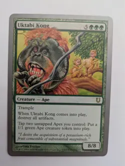 Uktabi Kong Unhinged MTG NM free shipping with tracking - Image 1