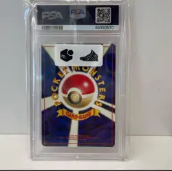 1999 Pokemon Blaine's Charizard Holo Japanese Gym 2 Old Back PSA 10 GEM MINT JP - Image 2