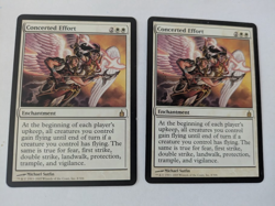 2 Concerted Effort Ravnica MTG NM Free shipping with tracking - Image 1