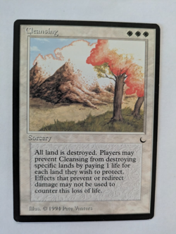 Cleansing The Dark MTG Free shipping with trackingExc - Image 1