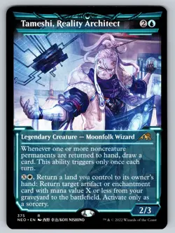 MTG Tameshi, Reality Architect (Showcase) R Kamigawa: Neon Dynasty 375 NM - Image 1
