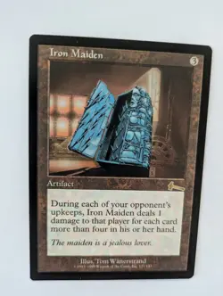 Iron Maiden Urza's Legacy MTG NM Free shipping with tracking - Image 1