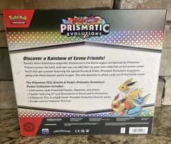 #043 - Pokemon Prismatic Evolutions Poster Collection x2 New Sealed - Image 2