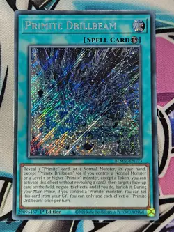 BLMM-EN173 Primite Drillbeam Secret Rare 1st Ed YuGiOh - Image 1