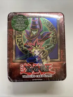 YuGIOh! | Sealed BPT Dark Magician Tin | N/A English 2002 | Slight Damage - Image 2