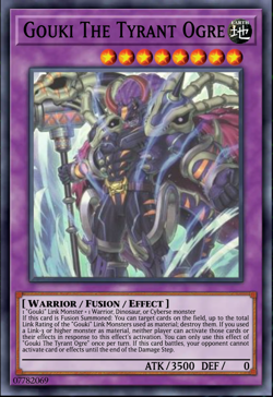 Yugioh! Gouki The Tyrant Ogre DOOD-EN036 SUPER Doom of Dimensions PREORDER - Image 1