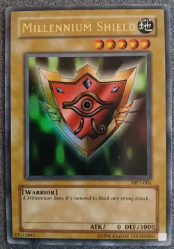Yu-Gi-Oh! TCG Millennium Shield MP1-001 McDonald's Promo Card Limited Edition - Image 1