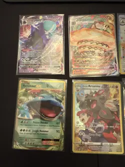 Pokemon English Mixed Card Lot X 8 Cards Full Art Trainer Gx Ex V (Lot 1313) - Image 2