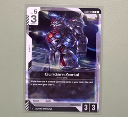 Gundam Aerial R GD01-070 - Newtype Rising - Gundam Card Game - Image 1