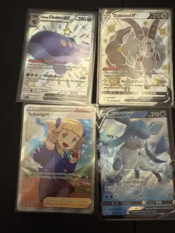 Pokemon English Mixed Card Lot X 8 Cards Full Art Trainer Gx Ex V (Lot 1111) - Image 2