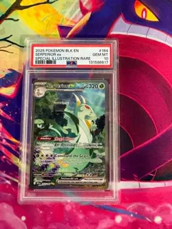 Serperior ex 164/086 Black Bolt PSA Graded 10 English Pokemon TCG - Image 1