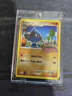 2009 Pokemon Pokemon Rumble Lucario #12/16 LP - Image 1