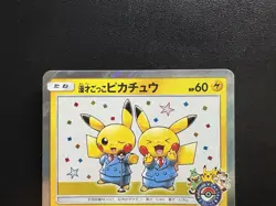 Pretend Comedian Pikachu 407/SM-P Promo Holo MP Condition Japanese Pokemon Card - Image 4