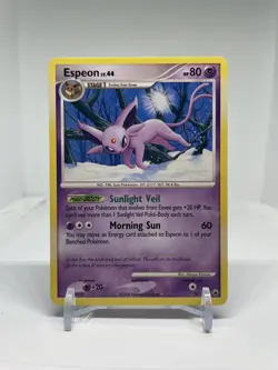 Espeon 18/100 Rare Majestic Dawn Pokemon - LP/MP - Image 1