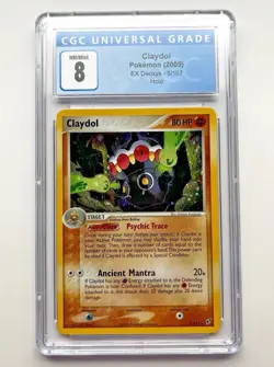 Pokemon Claydol 5/107 Holo 2005 EX Deoxys CGC 8 NM-Mint - Image 1