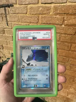 2006 POKEMON JAPANESE HOLON PHANTOMS #014 LATIOS-HOLO PSA 10 *POP 38* - Image 1