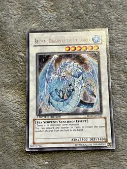 Yu-Gi-Oh! TCG Brionac, Dragon of the Ice Barrier HA01-EN022 Limited Edition - Image 1