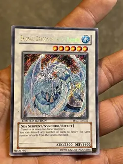 Yu-Gi-Oh! TCG Brionac, Dragon of the Ice Barrier HA01-EN022 Limited Edition - Image 2