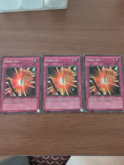 YUGIOH Super Rare Drop Off LOD-097 X3 (Playset) - Image 1