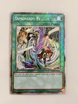 *EURO ENGLISH* Dimension Fusion Quarter Century Secret RA03-EN136 NM Yugioh - Image 1
