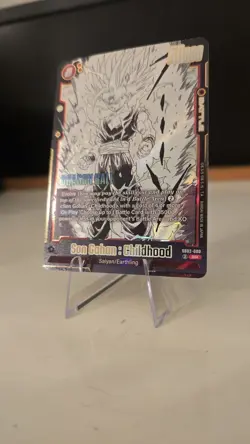 Bandai Son Gohan: Childhood Super Rare SB02-008 Dragon Ball Super Card Game - Image 3