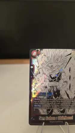 Bandai Son Gohan: Childhood Super Rare SB02-008 Dragon Ball Super Card Game - Image 5