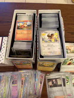 Pokemon TCG 151 Set Bulk Lot 1300+ Cards Holos, C/U, Rares - Image 2