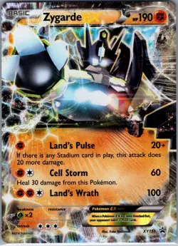 Zygarde EX (Shiny) XY151 XY Promos - Pokemon Card - NM - Image 1