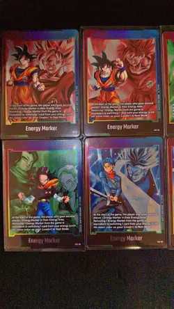 Bandai Dragon Ball Super Card Game Energy Marker Lot 8 cards - Image 2