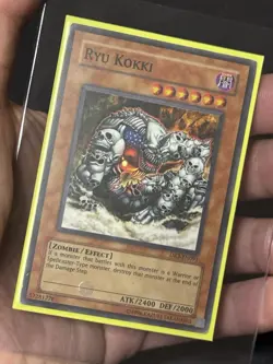 Yu-Gi-Oh Ryu Kokki Super Rare Card DR2-EN091 Lightly Played Condition - Image 1