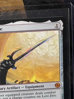 (2) x MTG Lost Jitte MYTHIC Cards - BIG Outlaws of Thunder Junction 0023 NM/Mint - Image 4