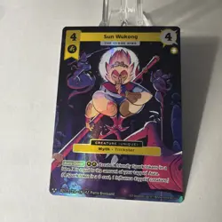 Sun Wukong The Clone King Alt Art Metazoo 2025 Base Set MZ1 231/214 3 Star Card - Image 2