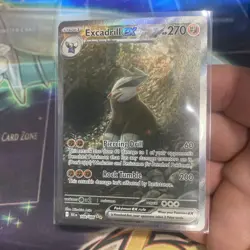Excadrill EX 168/086 Black Bolt Sir Pokemon TCG Card Near Mint Condition - Image 1