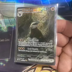 Excadrill EX 168/086 Black Bolt Sir Pokemon TCG Card Near Mint Condition - Image 2