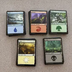 200 Magic the Gathering Basic Land Cards Lot - 40 of each type - MTG - Image 2