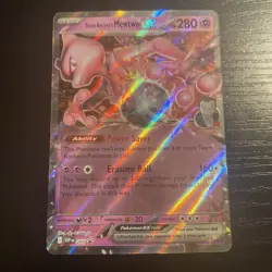 Team Rocket's Mewtwo ex Promo SV: Scarlet & Violet Promo Cards 205 NM - Image 1
