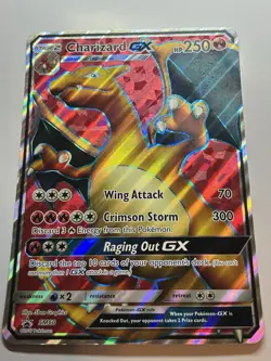 Charizard GX SM60 Jumbo Holo Card Black Star Promos, Mint Condition - Image 1