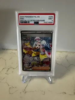 Pokemon TCG Paldea Evolved Iono Card 269/193 Special Illustration Rare PSA 9 - Image 1