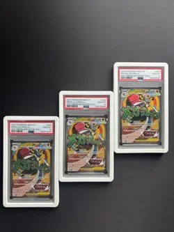 Mega Lucario Ex Promo 033 PSA 10 Gem Mint (5) Sequential Set Cards 💎🔥 - Image 4