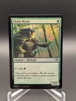 Elvish Mystic Commander Masters Foil - Image 1