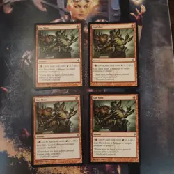 4x Gut Shot LP [New Phyrexia] Mtg Magic Free shipping! - Image 1